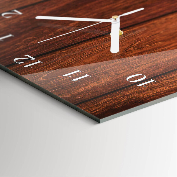 Vertical wall clock Wood