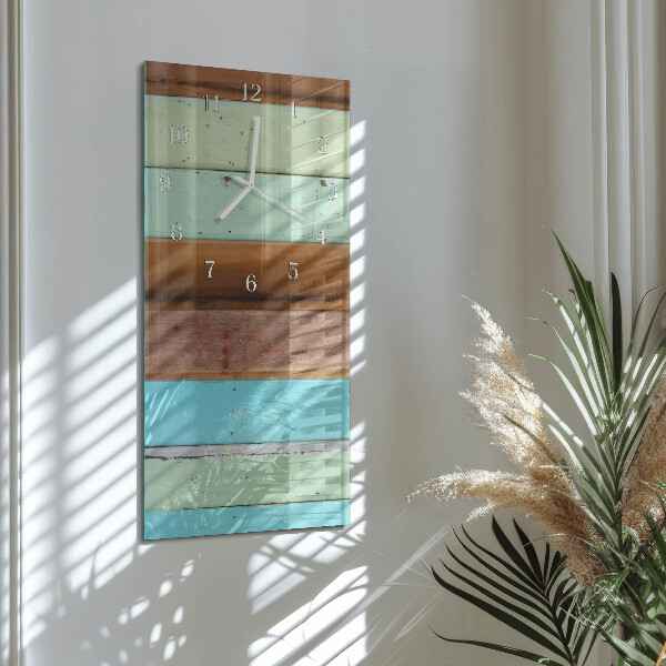 Vertical wall clock Plate