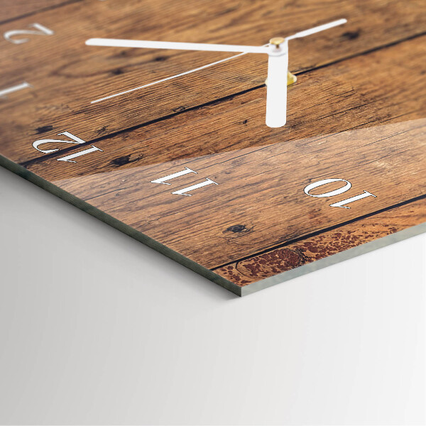 Vertical wall clock Wood