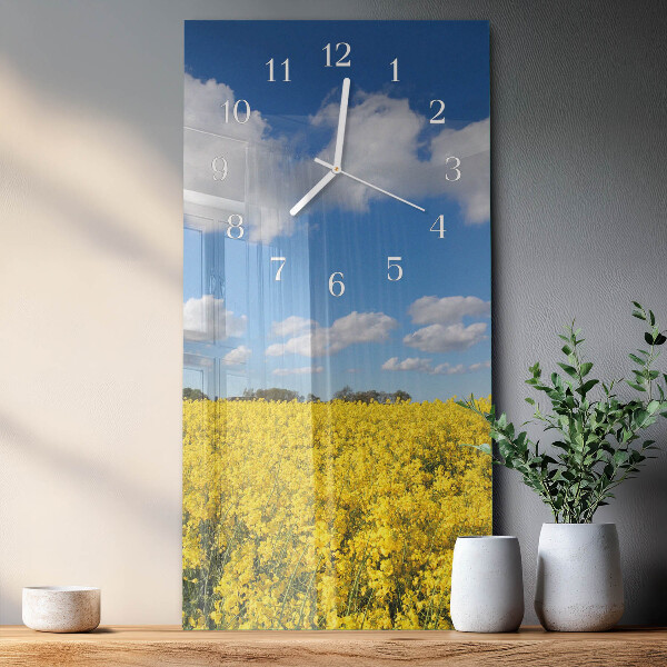 Vertical wall clock Field