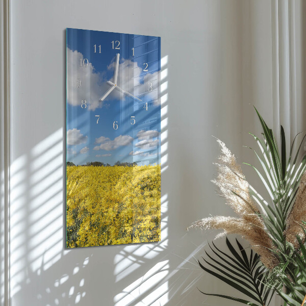 Vertical wall clock Field