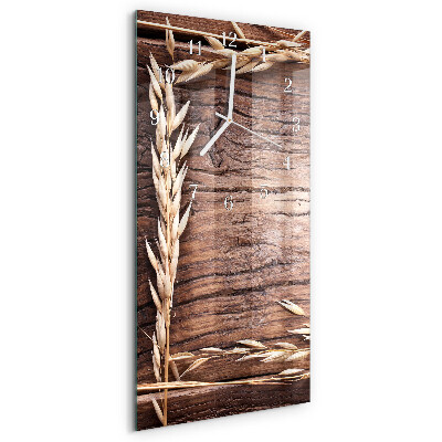 Vertical wall clock Grain Table