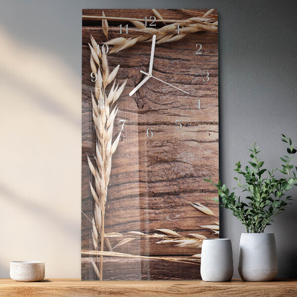 Vertical wall clock Grain Table