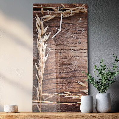 Vertical wall clock Grain Table