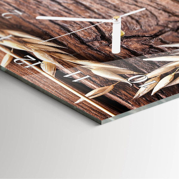 Vertical wall clock Grain Table
