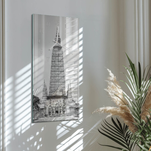 Vertical wall clock Perspectives