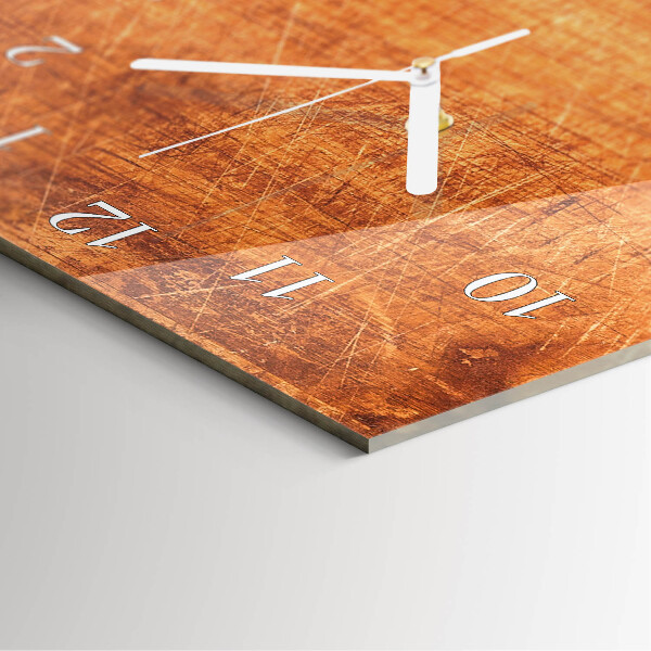 Vertical wall clock Wooden Boards