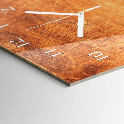 Vertical wall clock Wooden Boards