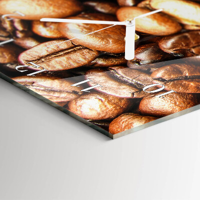 Vertical wall clock Coffee Beans