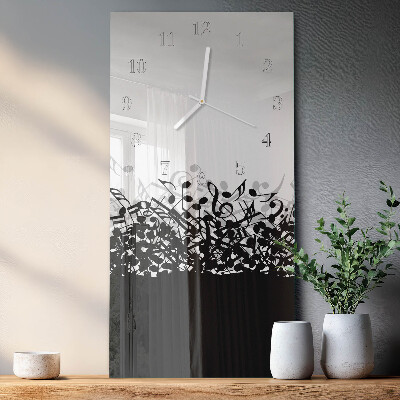 Vertical wall clock Grades