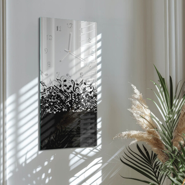 Vertical wall clock Grades