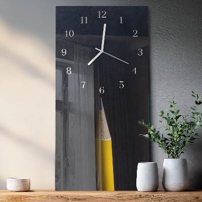 Vertical wall clock Pencil