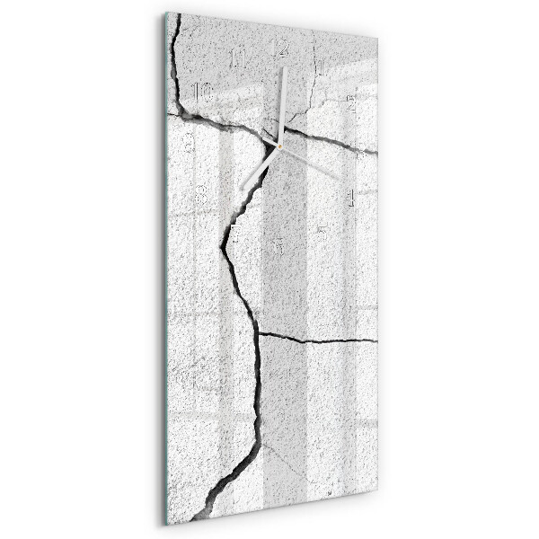 Vertical wall clock Rupture
