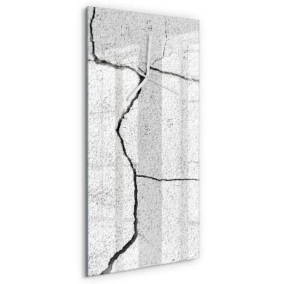 Vertical wall clock Rupture