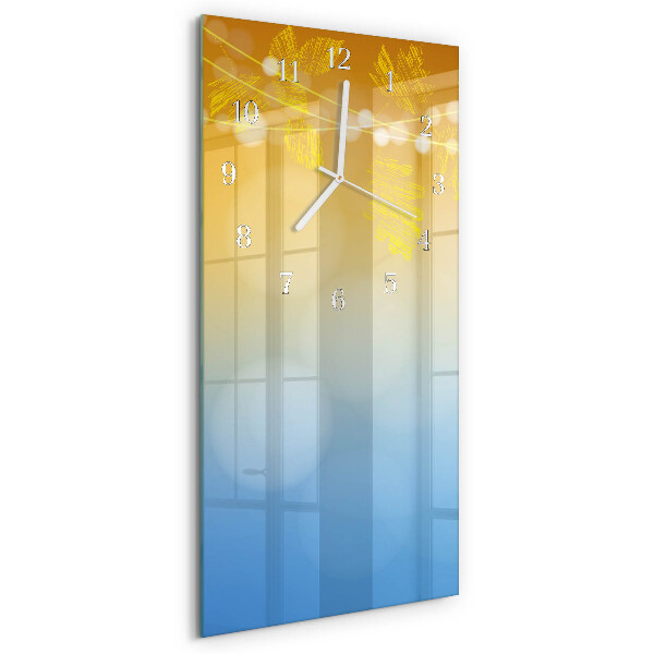 Vertical wall clock Pattern