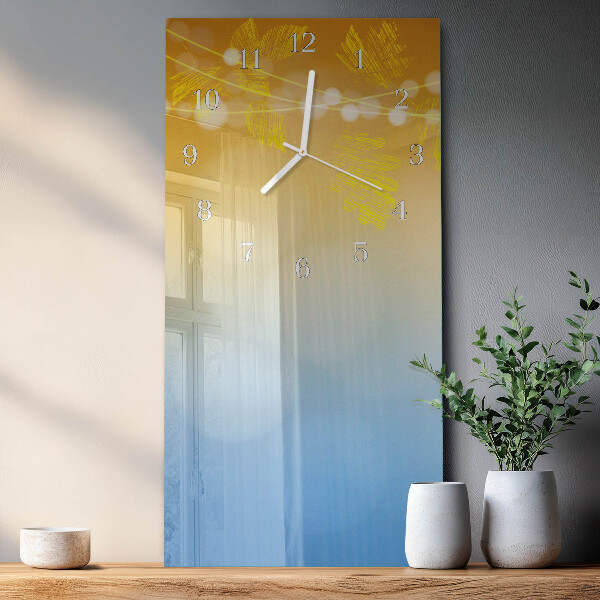 Vertical wall clock Pattern