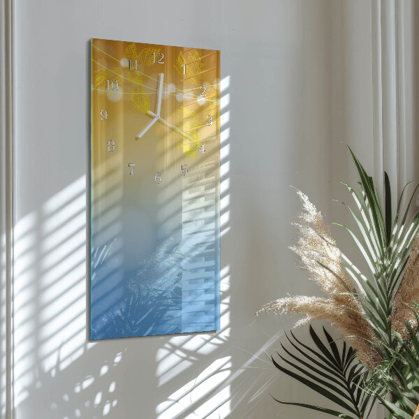 Vertical wall clock Pattern