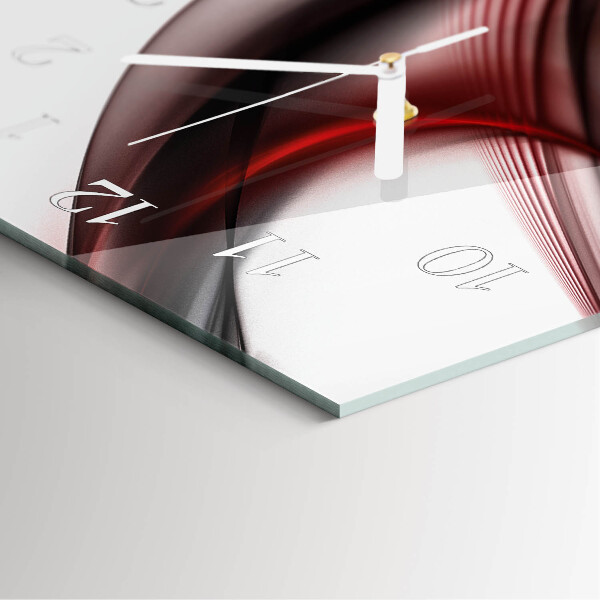 Vertical wall clock Abstract Lines
