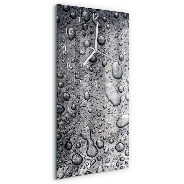 Vertical wall clock Drops