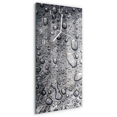 Vertical wall clock Drops