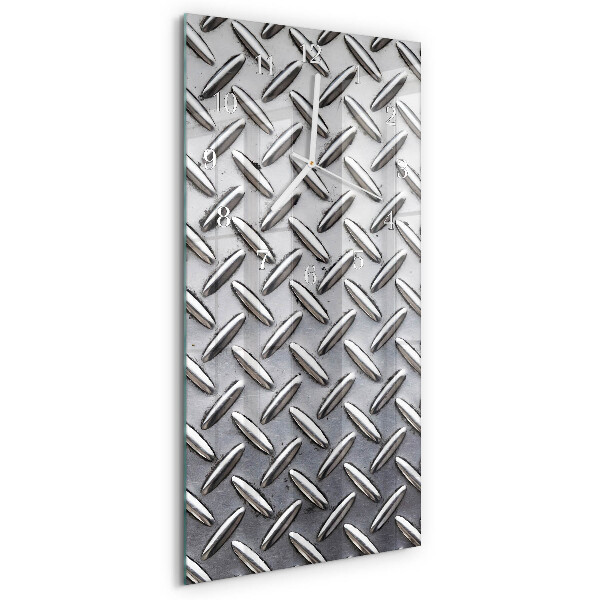 Vertical wall clock Sheet metal