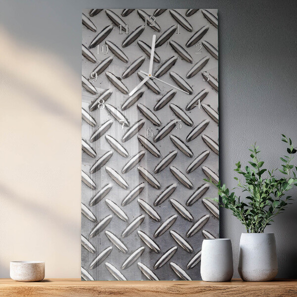 Vertical wall clock Sheet metal