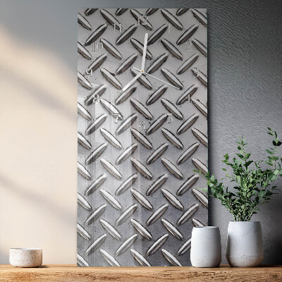 Vertical wall clock Sheet metal