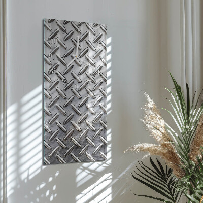 Vertical wall clock Sheet metal
