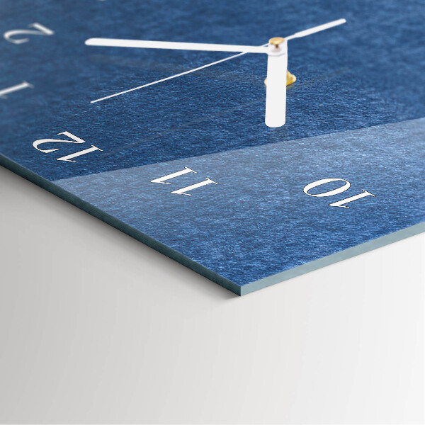 Vertical wall clock Plate
