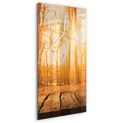 Vertical wall clock Podium
