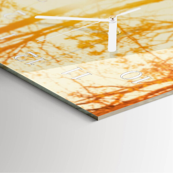 Vertical wall clock Podium