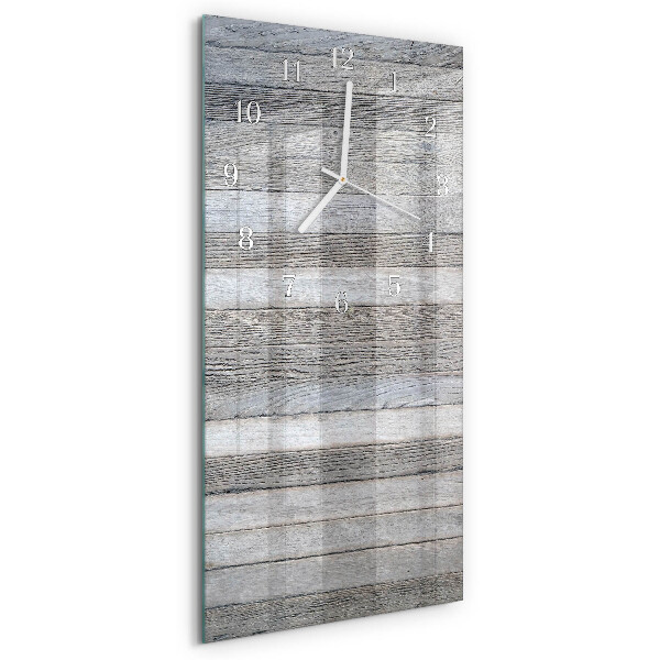 Vertical wall clock Wood