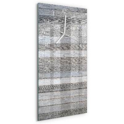 Vertical wall clock Wood
