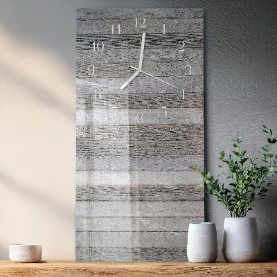 Vertical wall clock Wood
