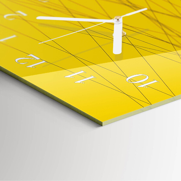 Vertical wall clock Stripes