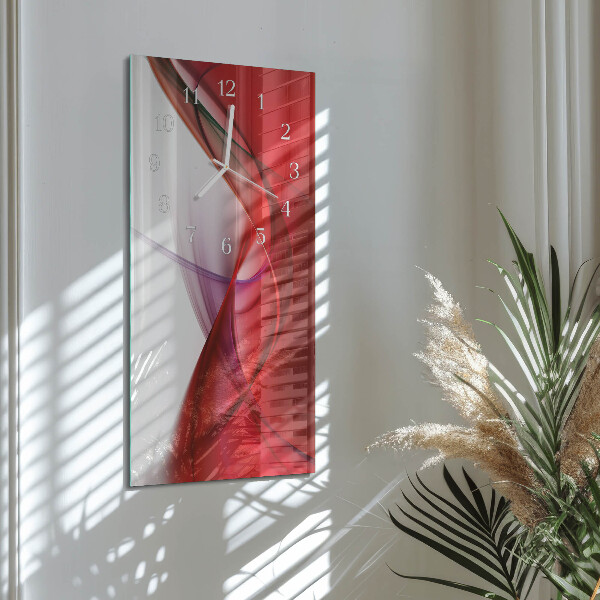 Vertical wall clock Abstraction