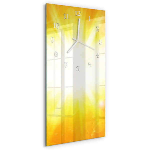Vertical wall clock Sunlight