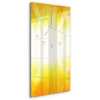 Vertical wall clock Sunlight