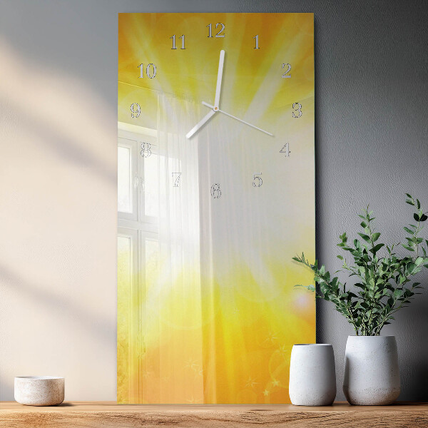 Vertical wall clock Sunlight