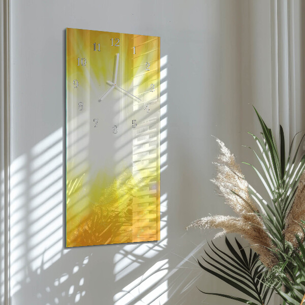 Vertical wall clock Sunlight