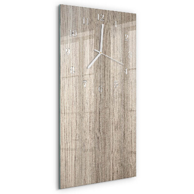 Vertical wall clock Wood