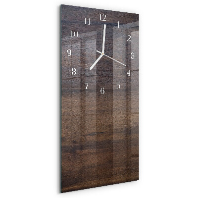 Vertical wall clock Wooden Board