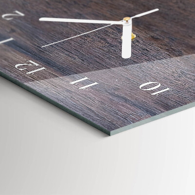 Vertical wall clock Wooden Board