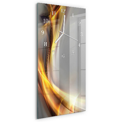 Vertical wall clock Abstraction