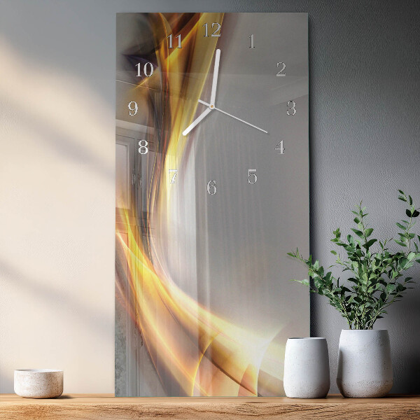 Vertical wall clock Abstraction