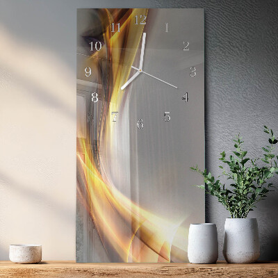 Vertical wall clock Abstraction