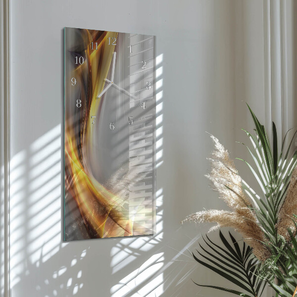 Vertical wall clock Abstraction