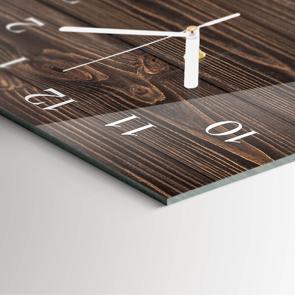 Vertical wall clock Wood