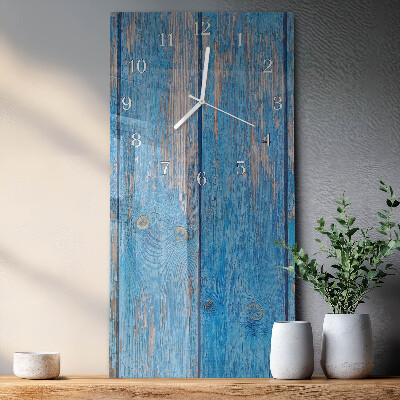 Vertical wall clock Wood