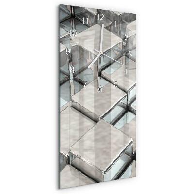 Vertical wall clock Dice